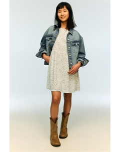 Платье в сборку, мультиколор H&m