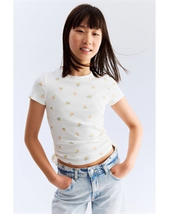 Рубашка из джерси с завязкой, мультиколор H&m