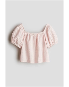 Блузка из хлопка в полоску, мультиколор H&m