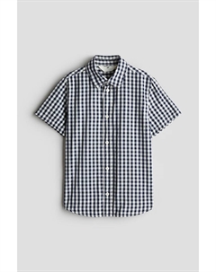 Рубашка из хлопка с короткими рукавами, мультиколор H&m