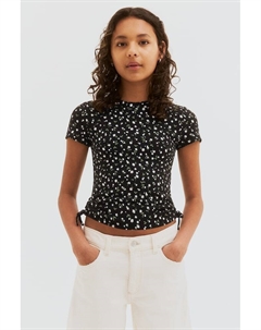 Рубашка из джерси с завязкой, мультиколор H&m