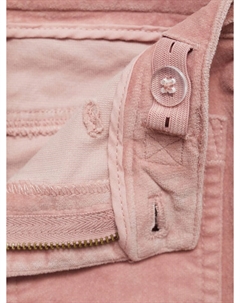 Расклешенные брюки, светло-розовый Mango kids