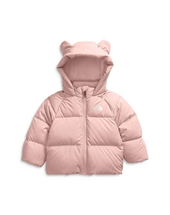 Унисекс Baby North Down флисовая куртка, розовый The north face