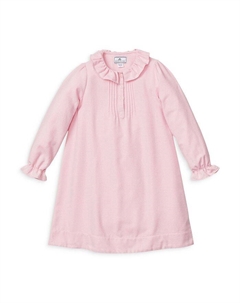 Ночная рубашка Victoria из розовой фланели для девочек - Baby, Little Kid, Big Kid, розовый Petite plume