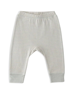 Унисекс штаны-шаровары в матросскую полоску - для малышей, зеленый Pehr