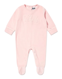 Пижама с тисненым логотипом, розовый Dkny kids