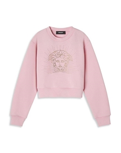 Свитшот для девочек Burst Medusa - Big Kid, розовый Versace