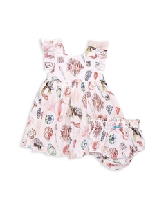 Платье Liv Fit and Flare для девочек - Baby, мультиколор Pink chicken