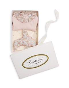 Комплект для родов унисекс - Baby, серый Bonpoint