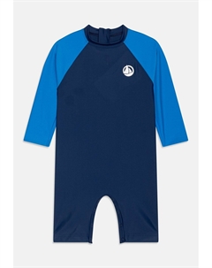 Купальник BABY COMBINAISON ANTI-UV MORINETTE UNISEX, цвет medieval/surf Petit bateau