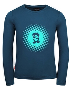 Функциональная рубашка Funktionsshirt Pointillism, синий Trollkids