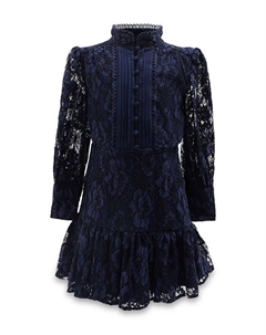 Кружевное платье Talina для девочек - Little Kid, Big Kid, синий Bardot junior