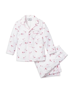 Пижамный комплект с миниатюрными шлейфами для девочек «Фламинго» — для малышей, маленьких детей, больших детей, розовый Petite plume