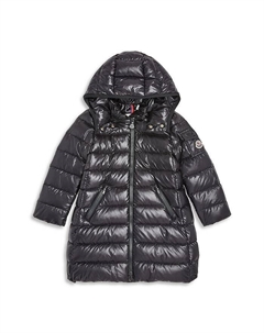 Длинное пальто Moka для девочек – Little Kid, черный Moncler