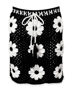 Юбка ручной работы крючком Oila для девочек - Little Kid, Big Kid, черный Nessi byrd