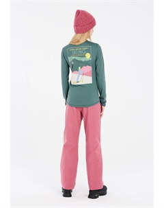 Топ с длинными рукавами, темно-зеленый Protest