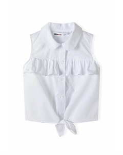 Топ TIE FRONT, белый Minoti