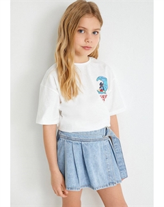 Футболка с принтом LICENSED, белый Koton