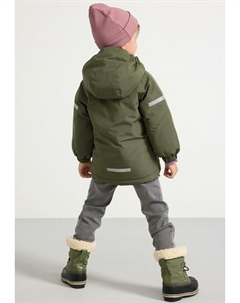 Зимняя куртка PADDED, темно-зеленый Lindex