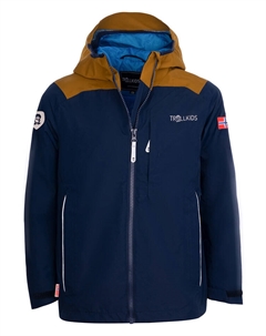 Дождевик Bergen, темно синий Trollkids