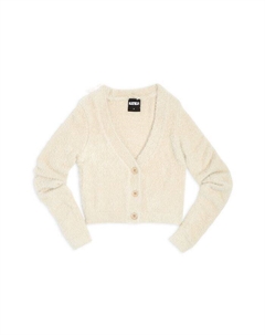 Укороченный кардиган из смесового мохера Mara для девочек - Большой ребенок Katiejnyc