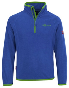 Флисовая куртка Fleecepullover Nordland, синий Trollkids