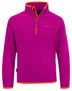 Флисовая куртка Fleecepullover Nordland, розовый Trollkids