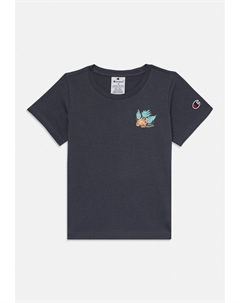 Футболка с принтом SUMMER CREW NECK, темно-серый Champion
