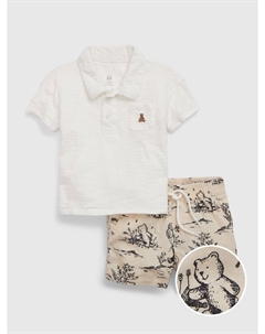 Футболка с шортами, мультиколор Gap