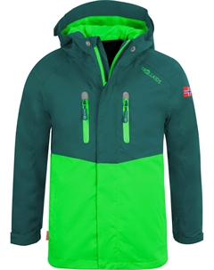 Куртка Nusfjord, зеленый Trollkids
