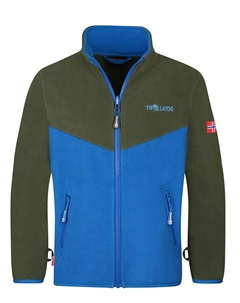 Флисовая куртка Oppdal XT, хаки Trollkids