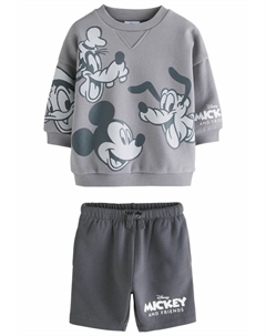 Толстовка MICKEY FRIENDS CREW SET, серый Next