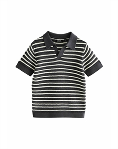 Поло REGULAR FIT-SHORT SLEEVE TROPHY NECK, серый Next