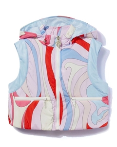 Жилет Junior с принтом Marmo, розовый Pucci