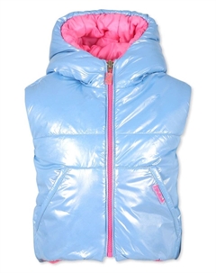 Стеганый жилет, синий Billieblush