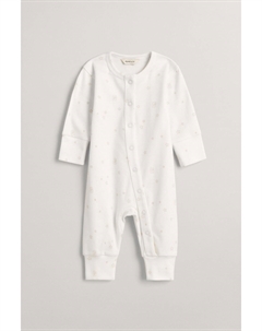 Детские комбинезоны с принтом звезд и g, белый Gant