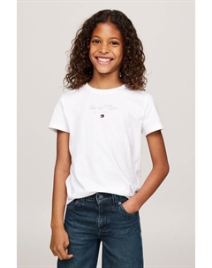 Футболка с короткими рукавами Nyc Foil, белый Tommy hilfiger