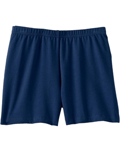 Шорты Cartwheel для девочек 2–16 лет в стандартном и расширенном цвете, цвет Deep Sea Navy Lands' end