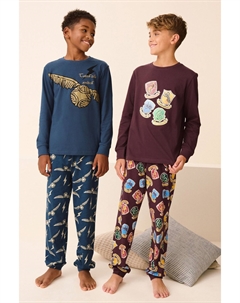 Пижамы лицензионные, 2 шт, синий/коричневый Next