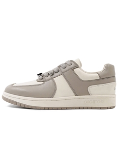 Кеды, скейтборд обувь женская низкая белый/серый Cicifor