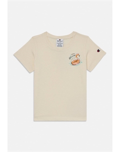 Футболка с принтом SUMMER CREW NECK, бежевый Champion