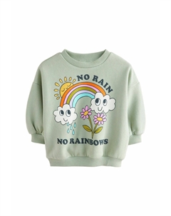 Толстовка CREW NECK, зеленый Next