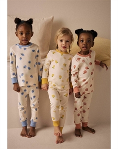 Пижама 3 PACK SET, бежевый Next