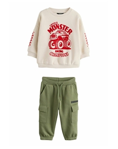 Толстовка PLACEMENT PRINT UTILITY AND SET, бежевый Next