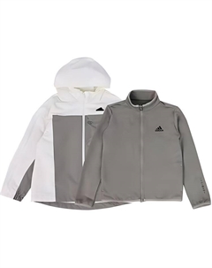 Куртка GS, белый/серый Adidas