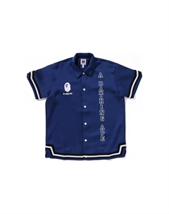 Рубашка GS, синий A bathing ape®