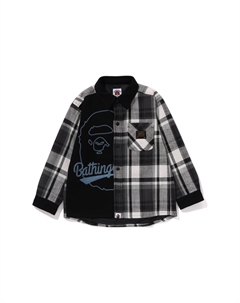 Детская рубашка, черный A bathing ape®