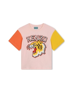 Детская футболка, розовый Kenzo