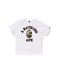 Детская футболка, черный/желтый A bathing ape®