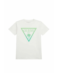 Футболка с принтом, белый Guess